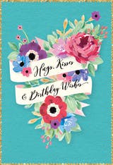 Vintage Echo - Happy Birthday Card